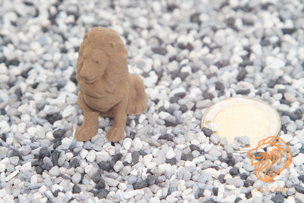 Kleiner Löwe gedruckt mit colorFabb Bronzefill Filament