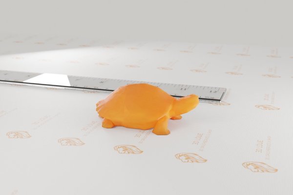 Low Poly Turtle No Supports